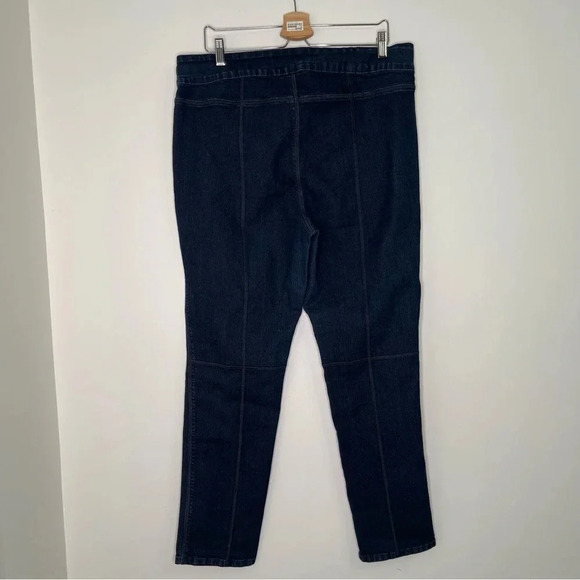 Liz Claiborne Stretch Slim Leg Jean Size 2X - Picture 3 of 4